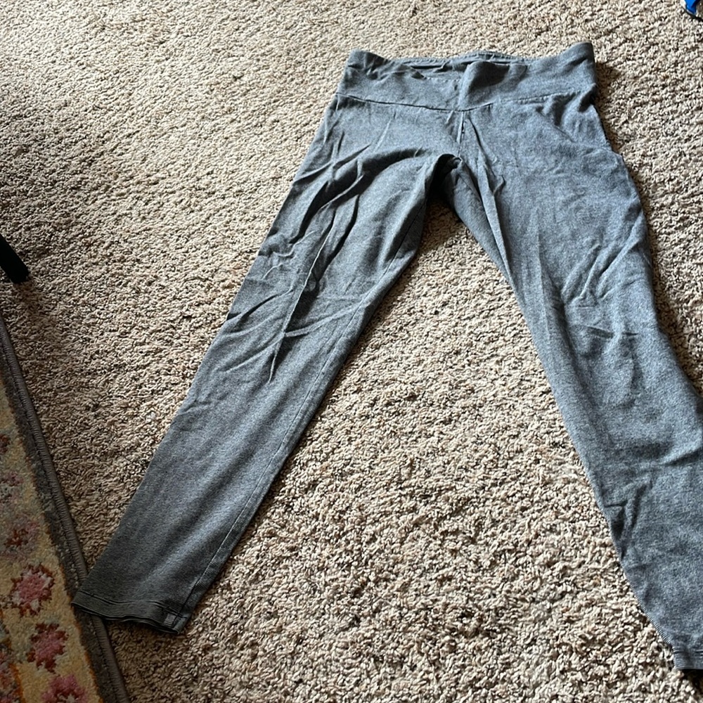 Calvin Klein striped leggings. Size L